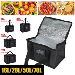 Heißes Essen Isolierte Thermo Liefertasche 28-70L für Uber Pizza Fast Food - Bild 1 von 28