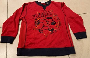 Disney Store Incredibles M 7/8 Dash Is My Name Speed Is My Game Pixar Sweater - Picture 1 of 12