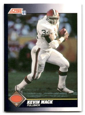 Kevin Mack 1991 Score FOOTBALL #470 Cleveland Browns - Image 1 of 2