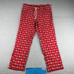 Vineyard Vines Sleep Lounge Pants Christmas Trees Whale All Over Print Draw Stri - Picture 1 of 8