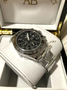 André Belfort Le Capitaine Nero, Mod AB-8110, valore 1.700€ NUOVO MAI INDOSSATO - Foto 1 di 6
