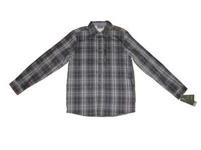 Camisa de pesca para hombre FREE COUNTRY a cuadros con botones manga larga ventilada talla S *NUEVA CON ETIQUETAS Foto 1 de 4