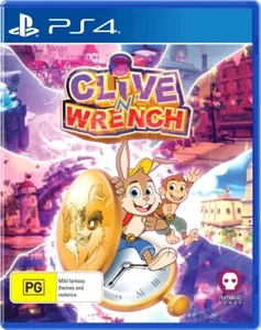 Clive 'N' Wrench - PS4 PlayStation 4 Game (Factory Sealed) - Picture 1 of 8