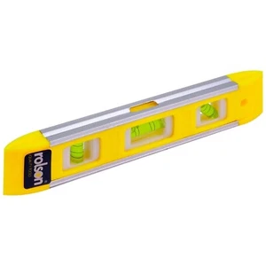 Small Spirit Level Magnetic 229mm 9 Inch DIY Builder Torpedo Bubble Level Tool - Picture 1 of 6