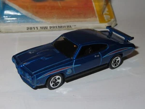 PONTIAC GTO Judge - metal blue - MATTEL - Picture 1 of 6