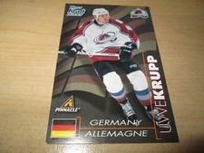 1997-1998 PINNACLE KRAFT DINNER UWE KRUPP GERMANY TEAM