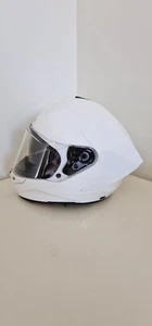 Casco Airoh Matrix White Bianco Gloss Lucido Taglia XXL PROMO SUMMER - Imagen 1 de 6
