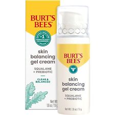Burt's Bees Skin Balancing Gel Cream • Squalane + Prebiotic 1.8 oz • New In Box