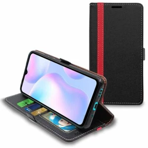 Etui Portefeuille pour Samsung A12 A32 A41 A52 A72 Coque PU Cuir Porte Cartes - Picture 1 of 7