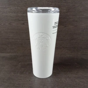 Starbucks Iridescent White Pearl Shimmer Stainless Steel Tumbler, 16 oz - Picture 1 of 6