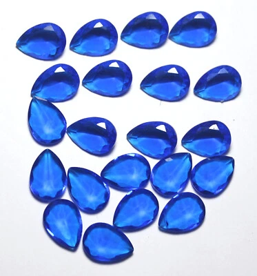 High-Quality Lab-Created Tanzanite Gemstones Brilliant Cut Perfect for Jewelry - Image 1 of 4