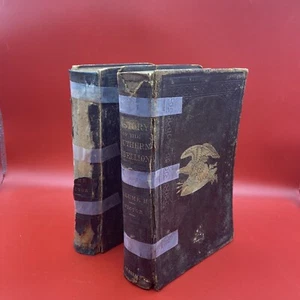 Vintage 1861 The History Of The Southern Rebellion By Orville Victor Volume 1-2 - Picture 1 of 11