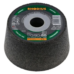 12 Schleiftöpfe 110/90 x 55 x 22,23 , SIC für Stein, Korn 24/60/120 ,Schleiftopf - Bild 1 von 1