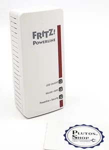 AVM FRITZ Powerline 540e Steckdosen Netzwerk LAN Adapter WLAN 2,4GHz dlan - Bild 1 von 3