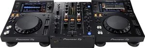 Pioneer DJ XDJ-700 2 Units Pair + DJM-450 Compact DJ Controller Mixer Set 100V - Picture 1 of 12