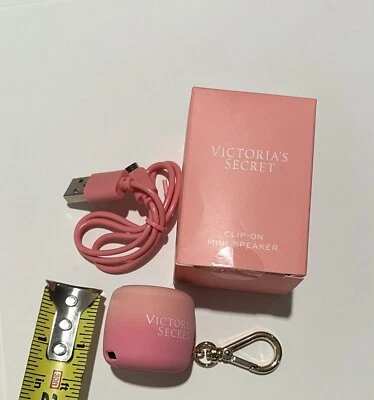 Victoria’s Secret Clip On Mini Bluetooth Speaker Ombre Keychain Rechargeable - image 1 of 2
