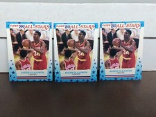 1989-90 Fleer All-Star Stickers Akeem Hakeem Olajuwon  #2-lot of 3 -See pictures