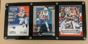 JULIAN EDELMAN 3 CARD PLAQUE NEW ENGLAND PATRIOTS - Picture 1 of 1