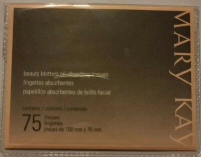 New & Sealed Mary Kay Beauty Blotters Oil-absorbing Tissues 75 Sheets - Image 1 of 4