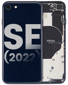 Carcasa Trasera con Componentes Pequeños Preinstalados Compatible para iPhone SE (2022) ( - Imagen 1 de 1