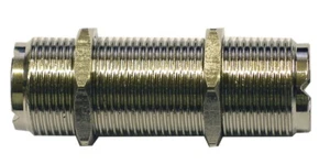 SO239 PL259 UHF Socket to Socket Chassis Adaptor Bulkhead Long Shank Coupler - Picture 1 of 3