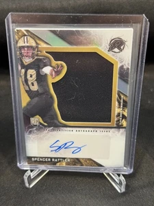 2025 Topps Resurgence SPENCER RATTLER Jumbo RPA Patch Auto Refractor Saints - Picture 1 of 2