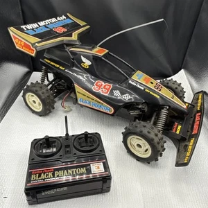Radio Shack Black Phantom Twin Motor Vintage RC Car Nikko Made in Japan UNTESTED - Picture 1 of 14