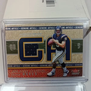 Maglia Swatch Fleer 2002 articolo originale Drew Brees gioco indossato caricabatterie. 397/500. - Foto 1 di 5