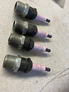 LODGE SPARK PLUGS WITH ADAPTERS FOR MODEL T FORD - Picture 1 of 5