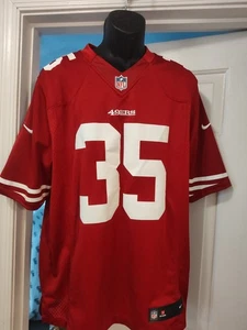San Francisco 49ers Eric Reid #35 Nike Jersey Stitched Size Large EXCELLENT  - Picture 1 of 7