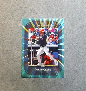 2025 Panini Donruss - Serie Elite #14 Dylan Crews (RC) Laser Verde - Foto 1 di 2