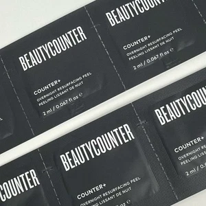 Beautycounter Overnight Resurfacing Peel 13 Samples = 26ml Refills 80% Full Size - Picture 1 of 4