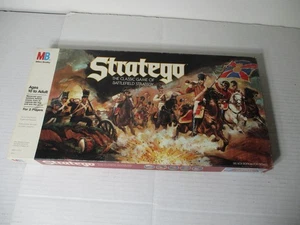 Stratego Brettspiel Battlefield Strategy Milton Bradley 1986 - vollständig - Bild 1 von 8