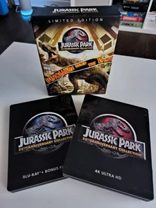 Jurassic Park 25th Anniversary Collection Steelbooks - Picture 1 of 5
