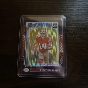 Ricky Pearsall 2024 Panini Donruss Optic Rated Rookie Purple Shock 49ers - Bild 1 von 2