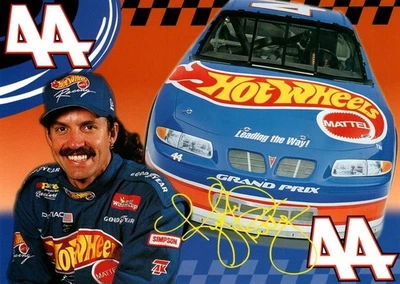 Tarjeta de felicitación de feliz cumpleaños para conductor de coche de carreras Kyle Petty 44 Foto 1 de 3