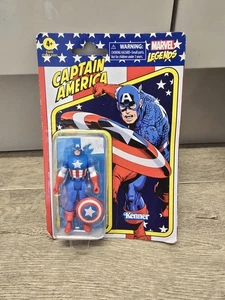 Marvel Legends Retro Recollect 3.75" Captain America Action Figure NEW - Picture 1 of 2