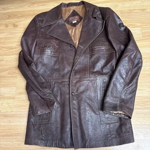 Vintage 70er Jahre Engelskin Cabretta Lederjacke von Grais 38 Regular - Bild 1 von 8