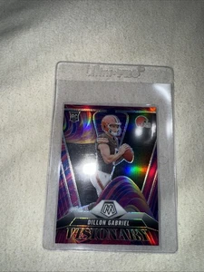 2025 Mosaic Dillon Gabriel Visionary Prizm Case Hit SSP Rookie Card RC MINT - Bild 1 von 2