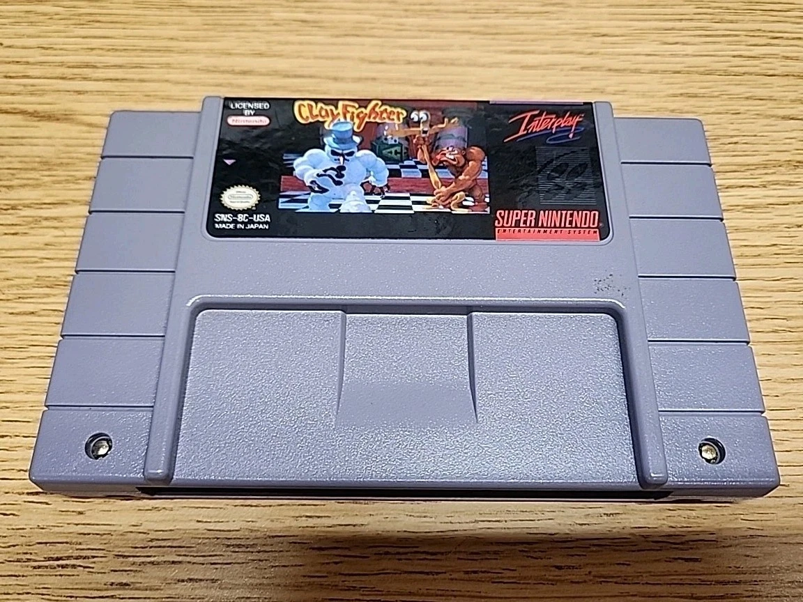 Clay Fighter Nintendo SNES Video Games for sale - eBay