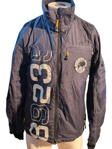 Wasserdichte Quba Segeljacke Damen. Marineblau & Weiß. Größe 1 - Bild 1 von 8