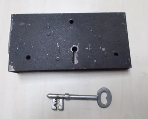 Cerradura de llanta de puerta cerraduras de pestillo de acero y llave antigua ref 317B (ENVÍO GRATUITO REINO UNIDO) - Imagen 1 de 15