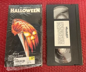 John Carpenter's Halloween (1978) - VHS - Authentic - Shrinkwrap 1997 - Foto 1 di 6