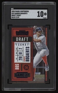 2020 Xander Bogaerts Panini Contenders Draft Ticket Blue 9/149 SGC 10 Card# 15 - Picture 1 of 2