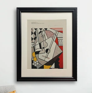 Roy Lichtenstein handsignierter Originaldruck mit Echtheitszertifikat und +3.500 $ USD Gutachten - Bild 1 von 13