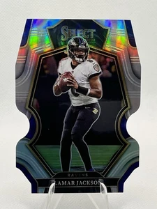 2022 Panini Select - [Base] - Silver Prizm Die-Cut #107 - Lamar Jackson - Bild 1 von 2