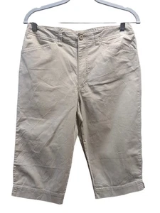 White Stag Stretch hellbeige Damen Cropped Caprihose Größe 10 - Bild 1 von 10