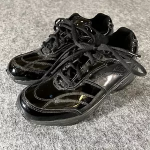 3N2 Reaction Shoes 6.5 Referee Basketball Shoes Black Patent Leather - Picture 1 of 8