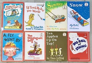 Cat In The Hat Beginner Books Bulk Snow Summer Ball Of String Dog Ten Apples - Picture 1 of 18