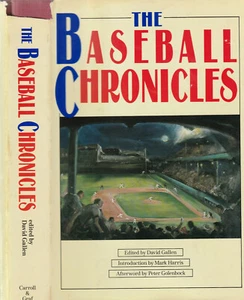 THE BASEBALL CHRONICLES (1991) DAVID GALLEN, 1ST EDITION BLACK AND WHITE PHOTOS - Picture 1 of 1
